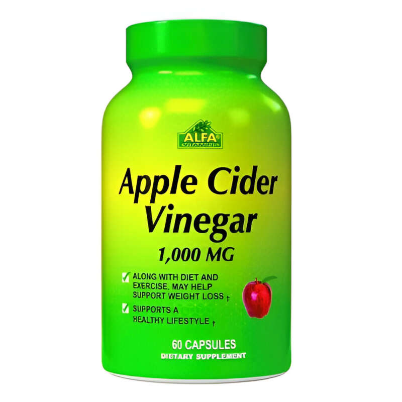ALFA - Vinagre De Manzana 1000mg 60 Cápsulas